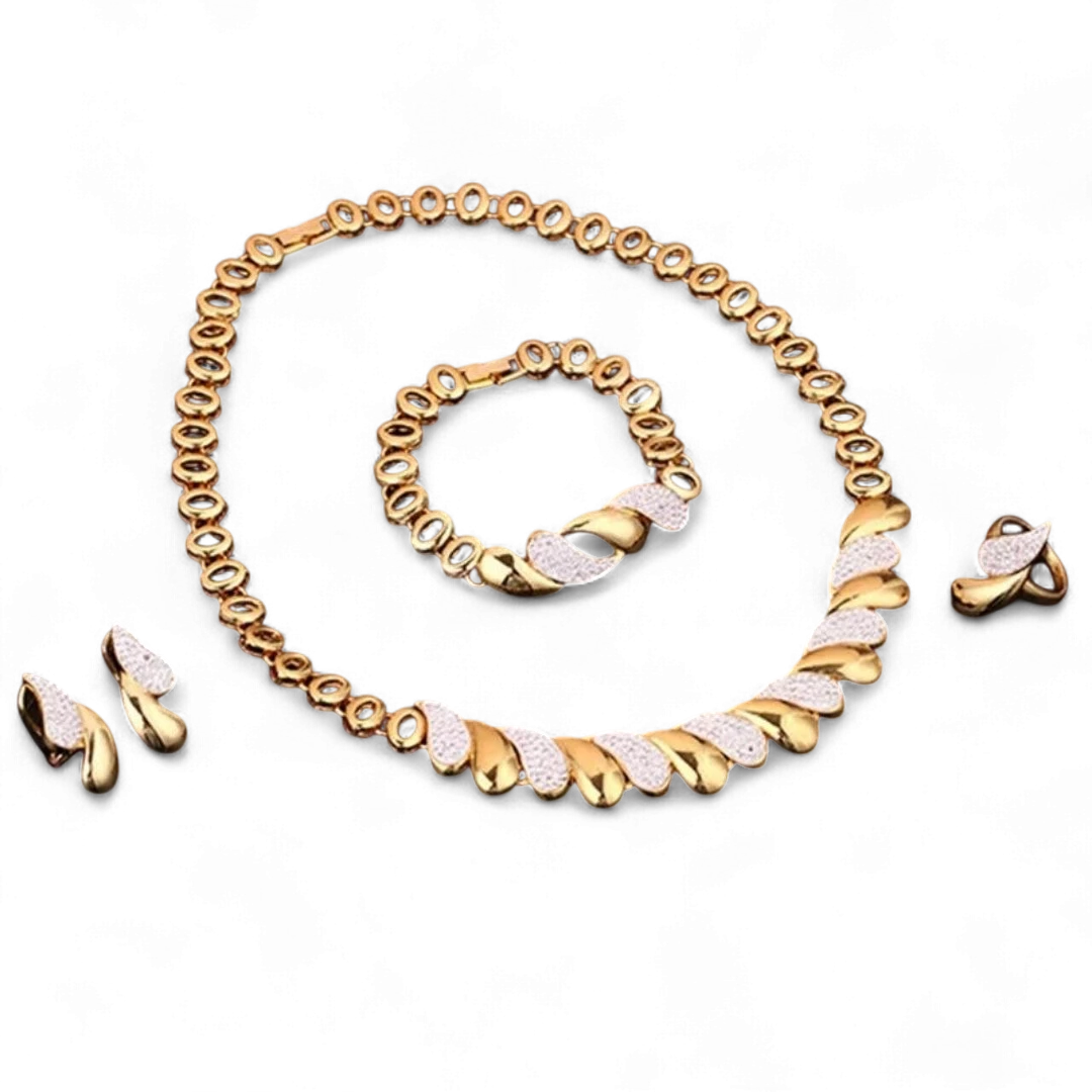 Luxurious Trendy Crystal Set
