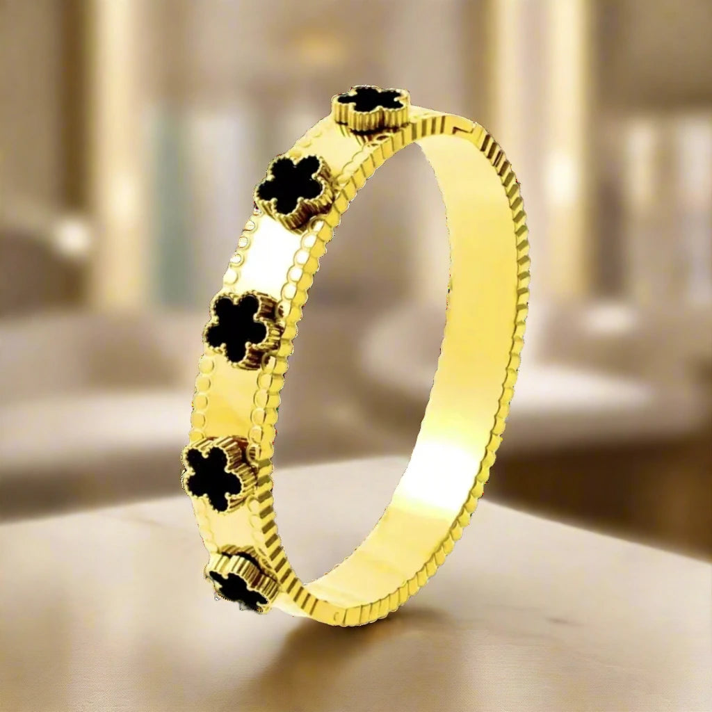 Classic Clover Gold Tone Bracelet