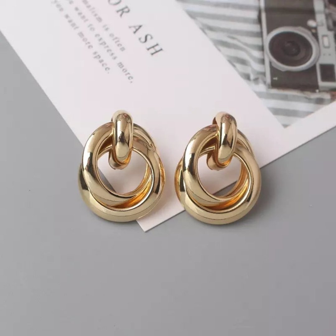 Bohemian Trendy Metal Earrings - 2 Colors