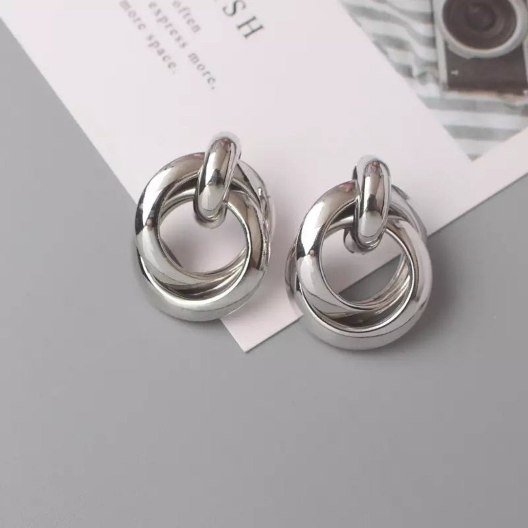 Bohemian Trendy Metal Earrings - 2 Colors