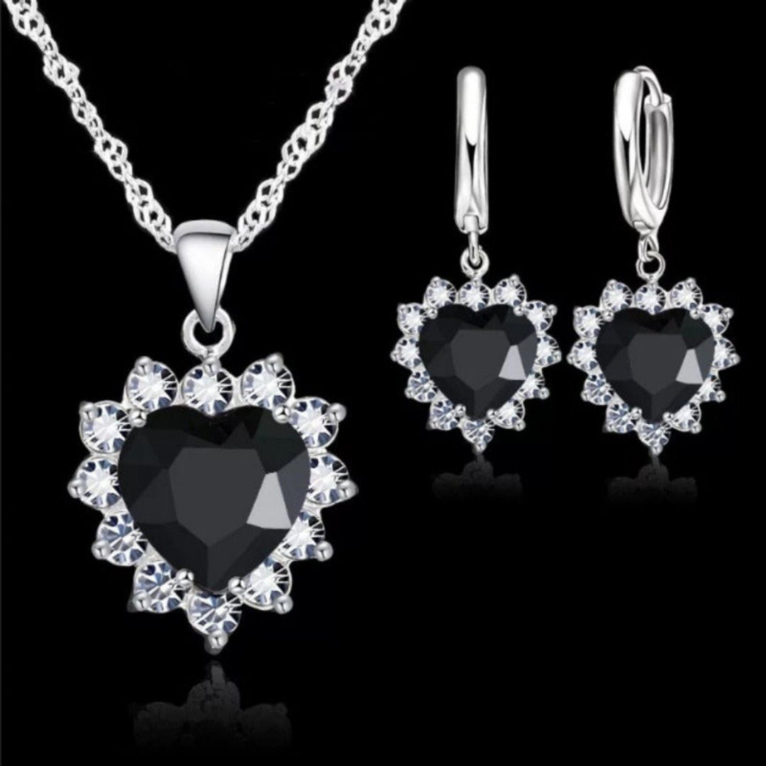 Charming Heart Stone Set