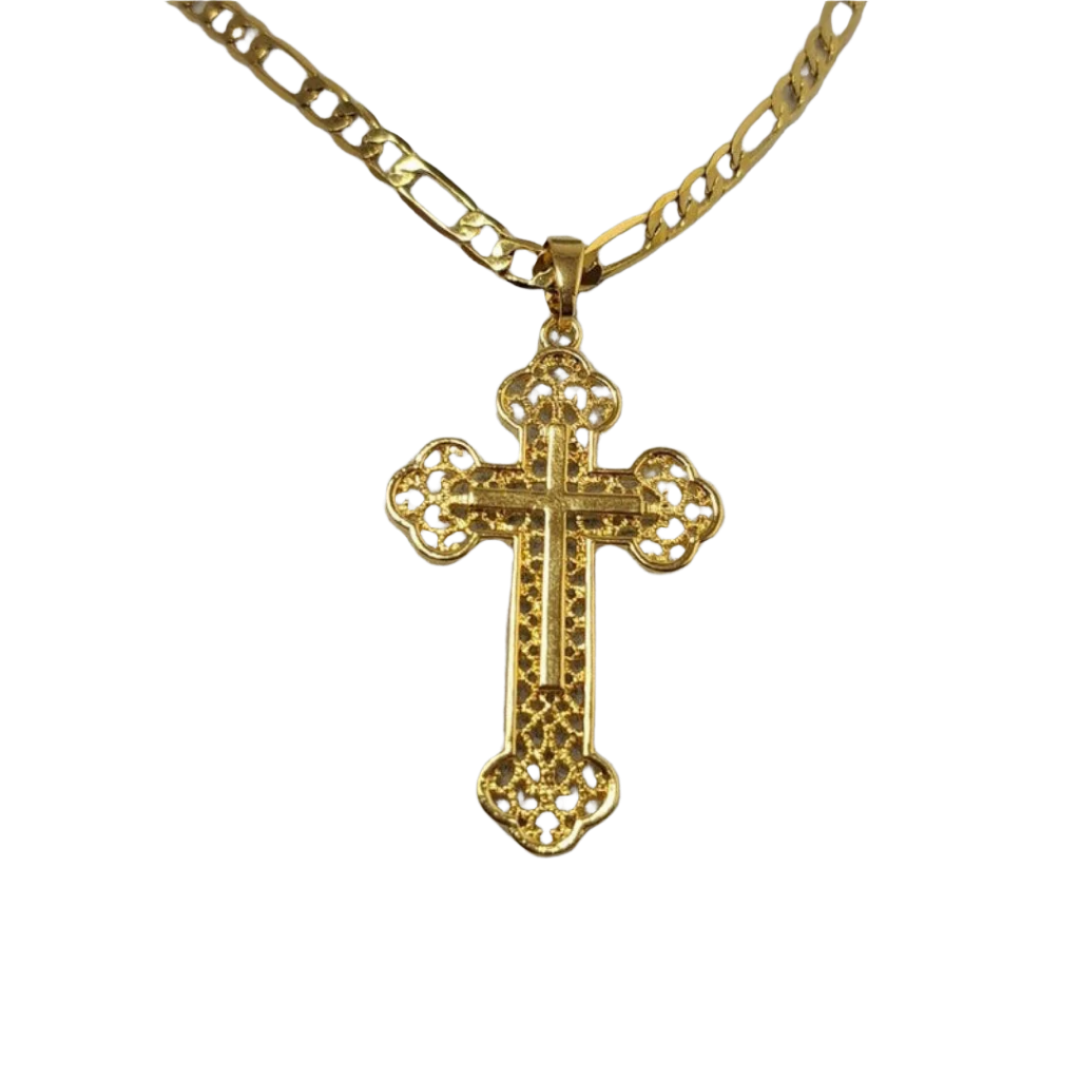 Cross African Necklace