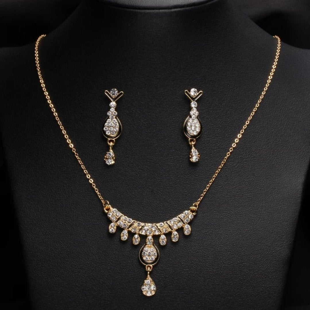Crystal Water Drop Set