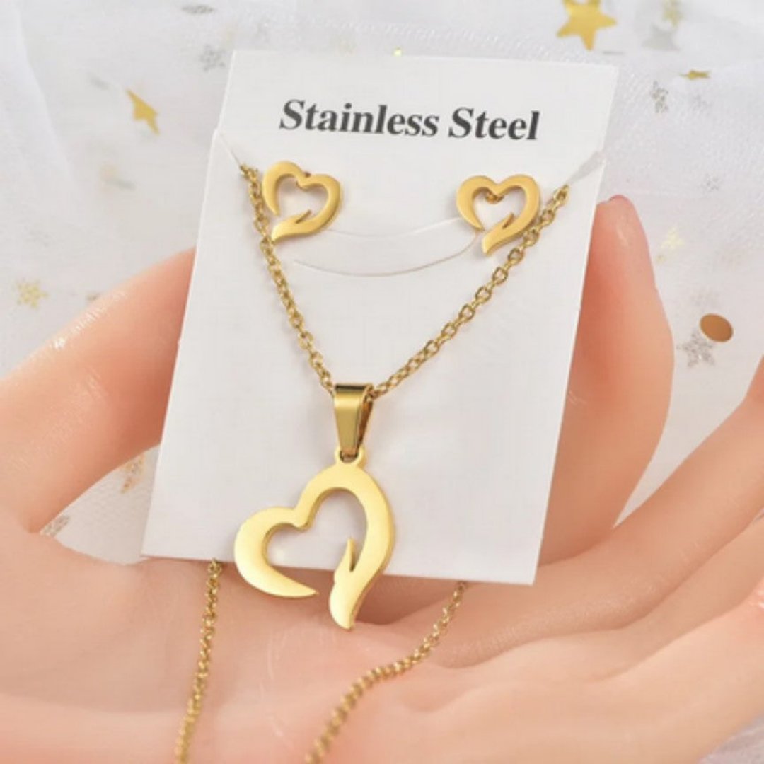 Curvy Heart Set - 2 Pieces