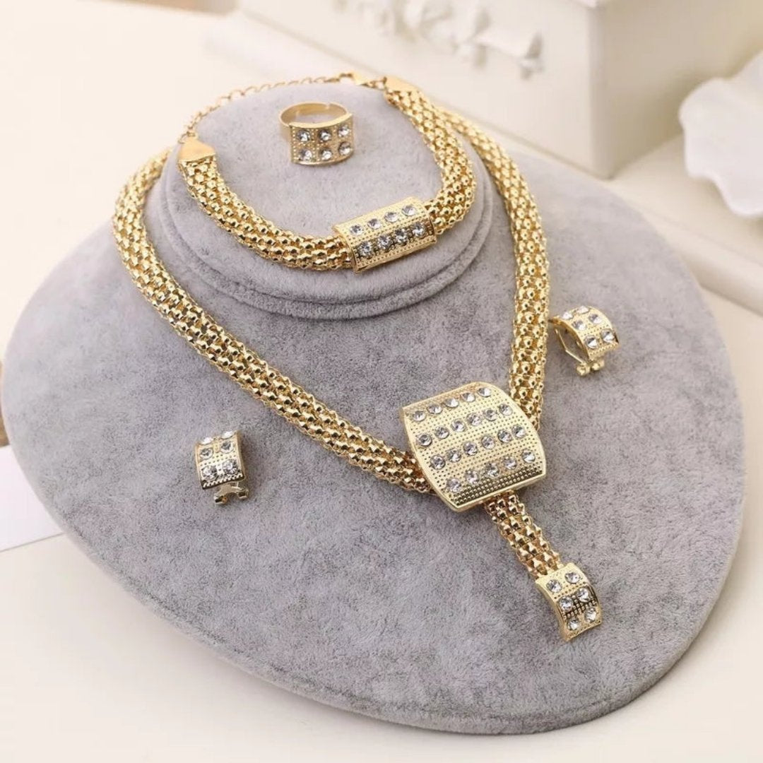 Delicate African Crystal Set