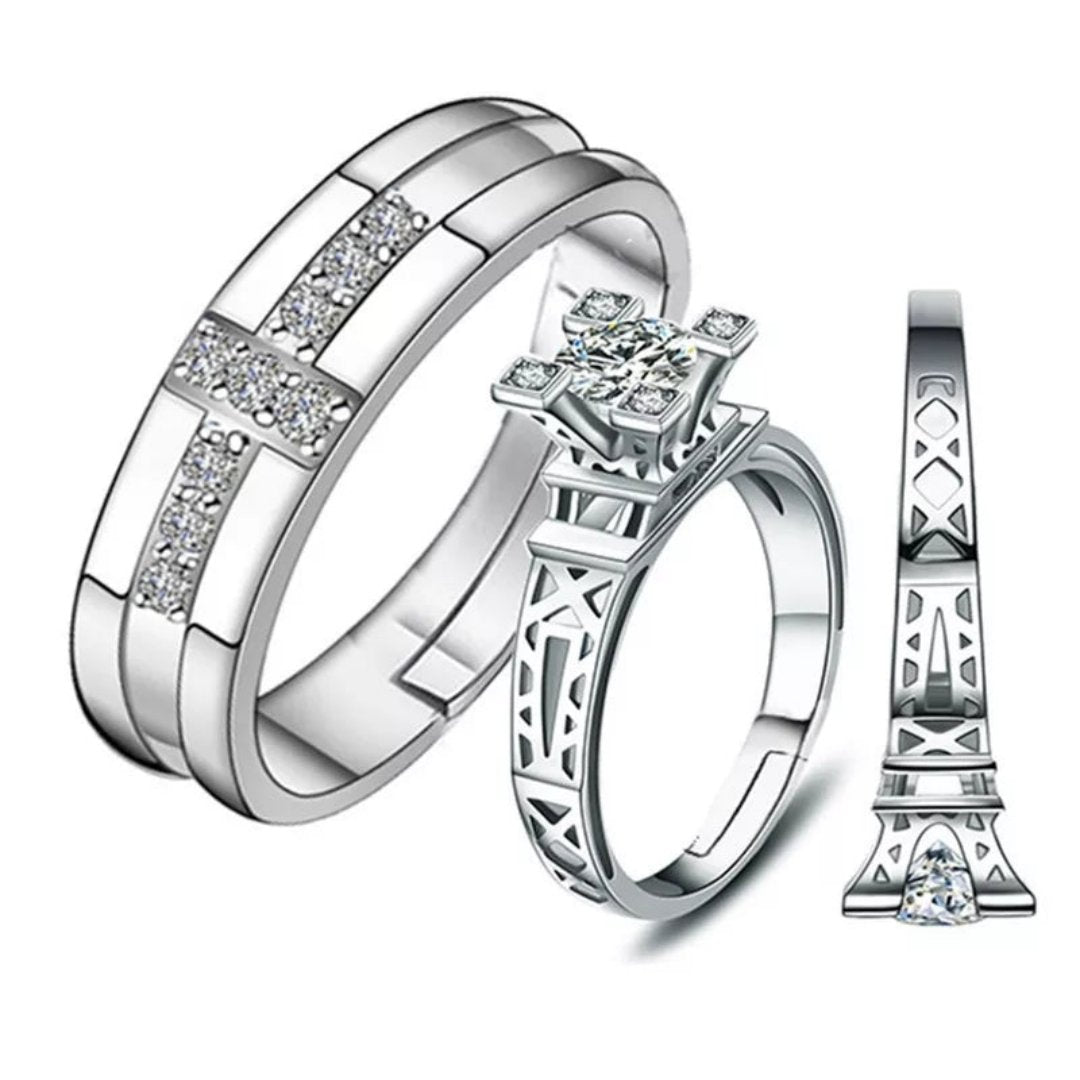Elegant Luxurious Couple Rings