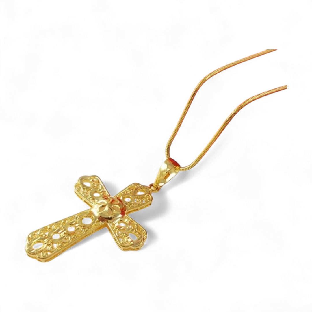 Exquisite Star Cross Necklace