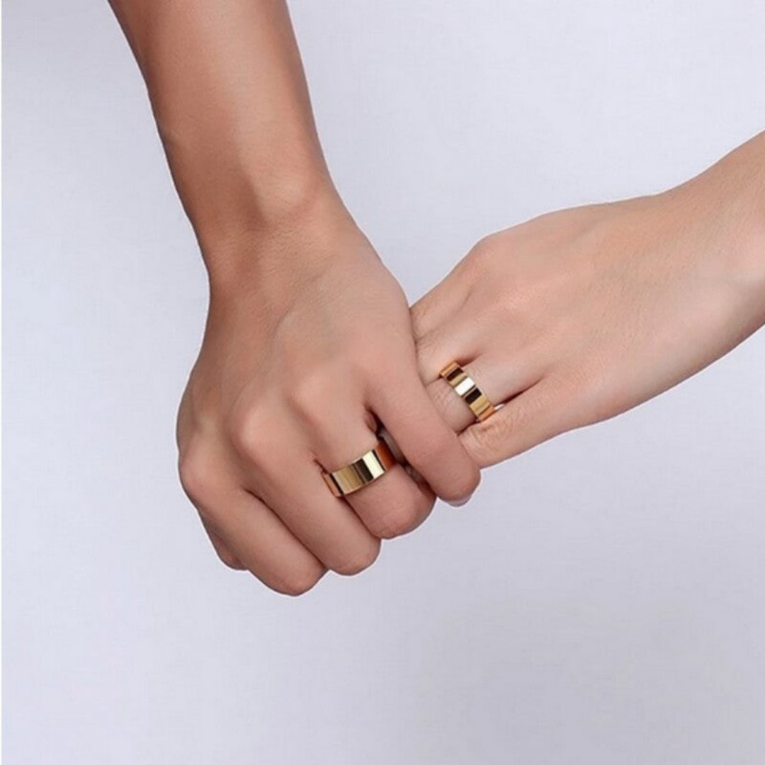 Gold Couple Rings