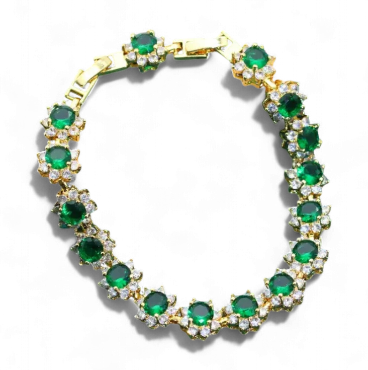 Gold Plated Jewelry Wedding Set