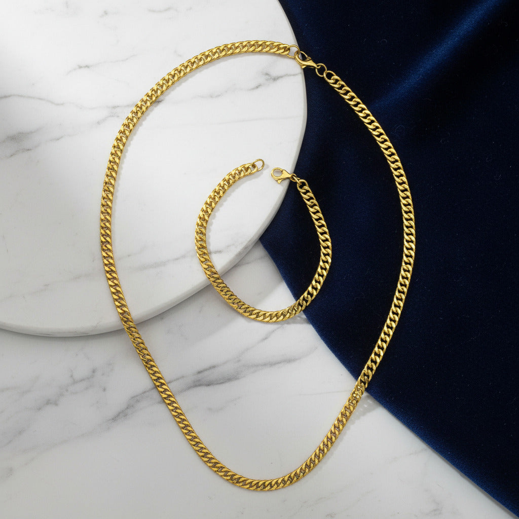 Golden Aura Chain Set