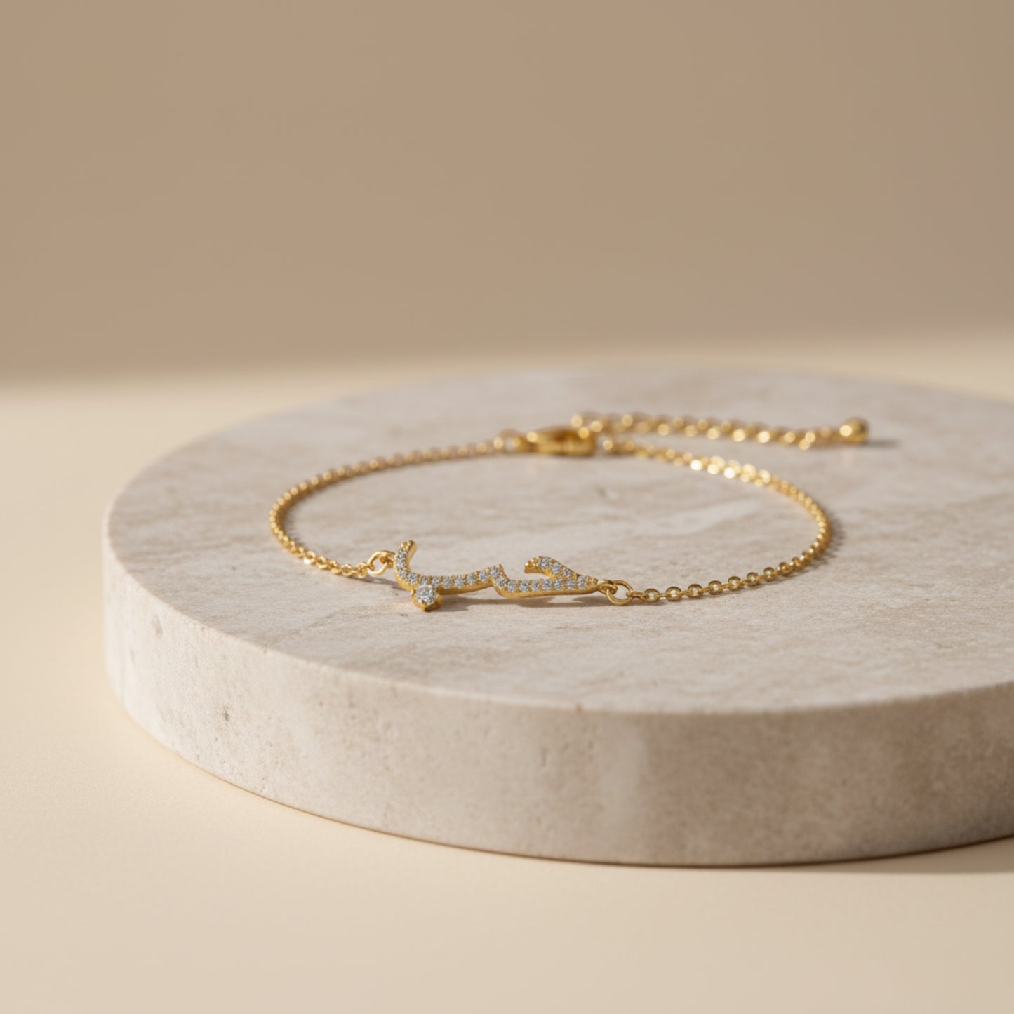 LOVE Arabic Bracelet - Gold, Silver, Rose Gold