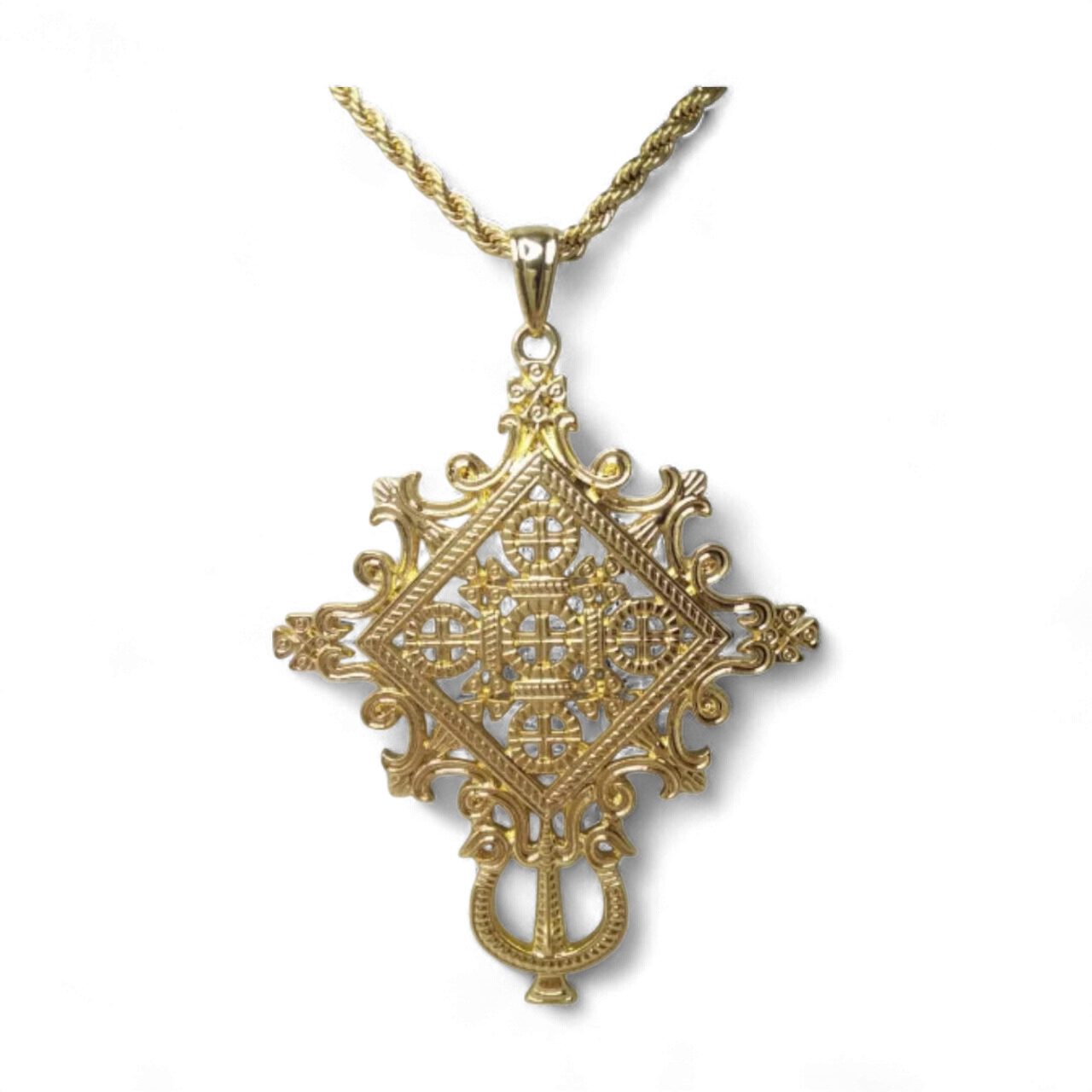 Luxurious Design Crosses Necklace