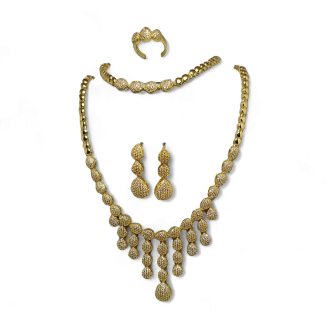 Luxury Crystal Flower Set