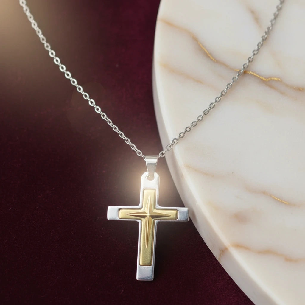 Luxury Triple Cross Necklace