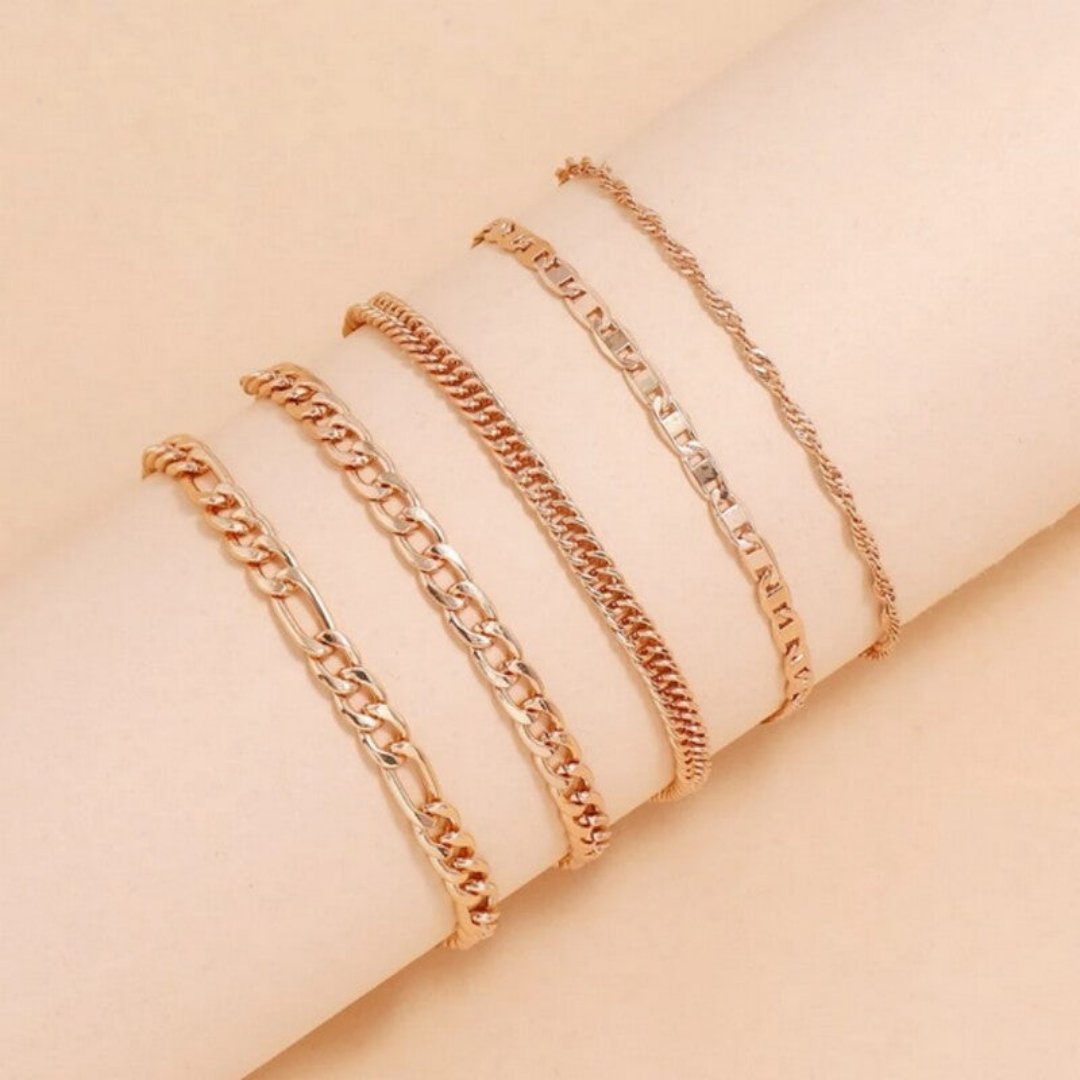 New Anklets Gold