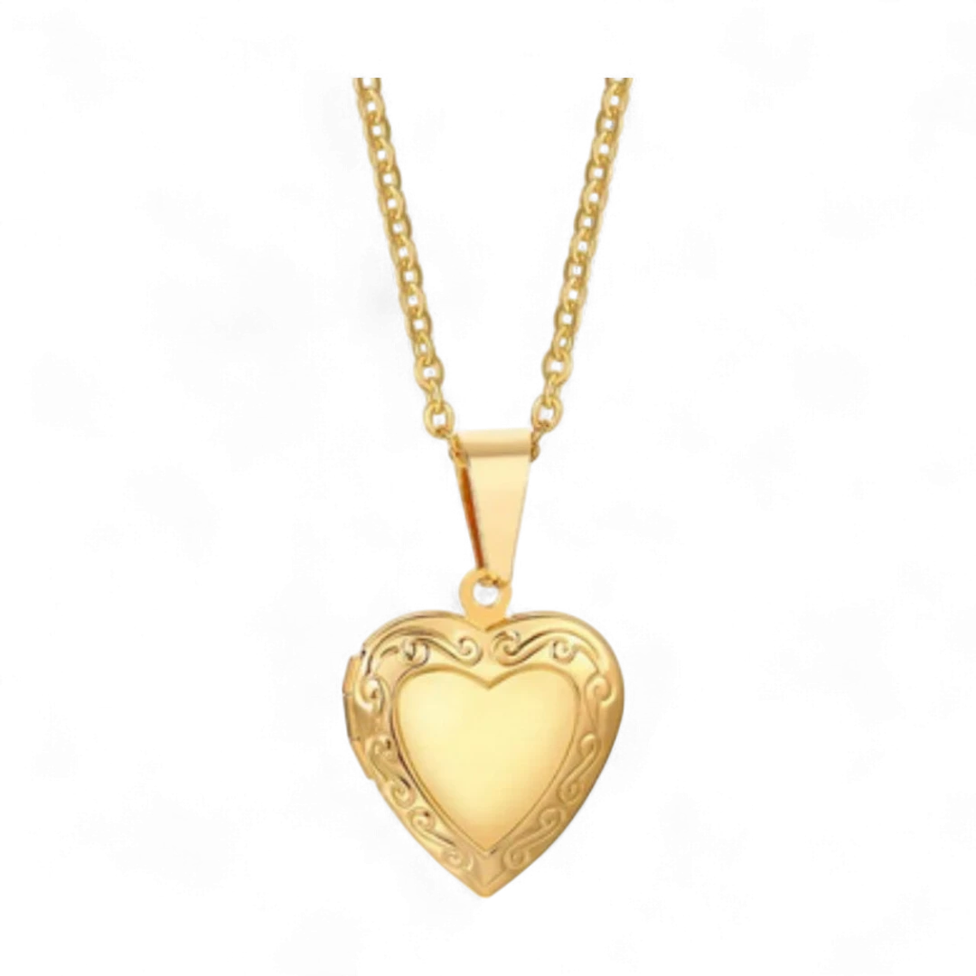 Openable Heart Necklace