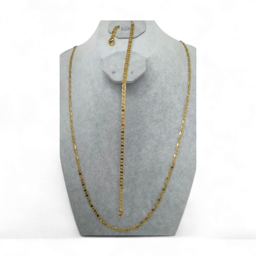 Braided Necklace & Bracelet Set - Model 12