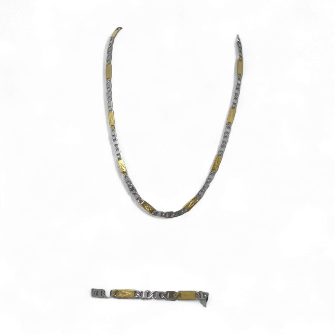 Braided Necklace & Bracelet Set - Model 15