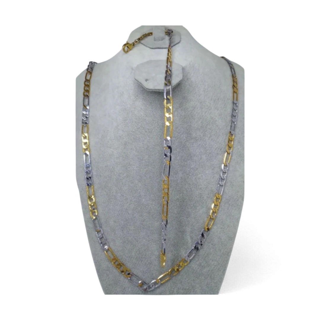 Braided Necklace & Bracelet Set - Model 7