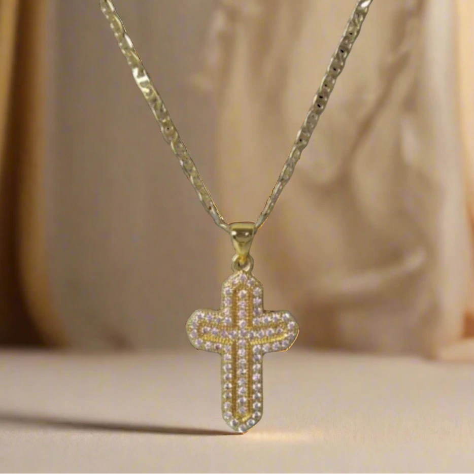 Shiny Exquisite Cross Necklace
