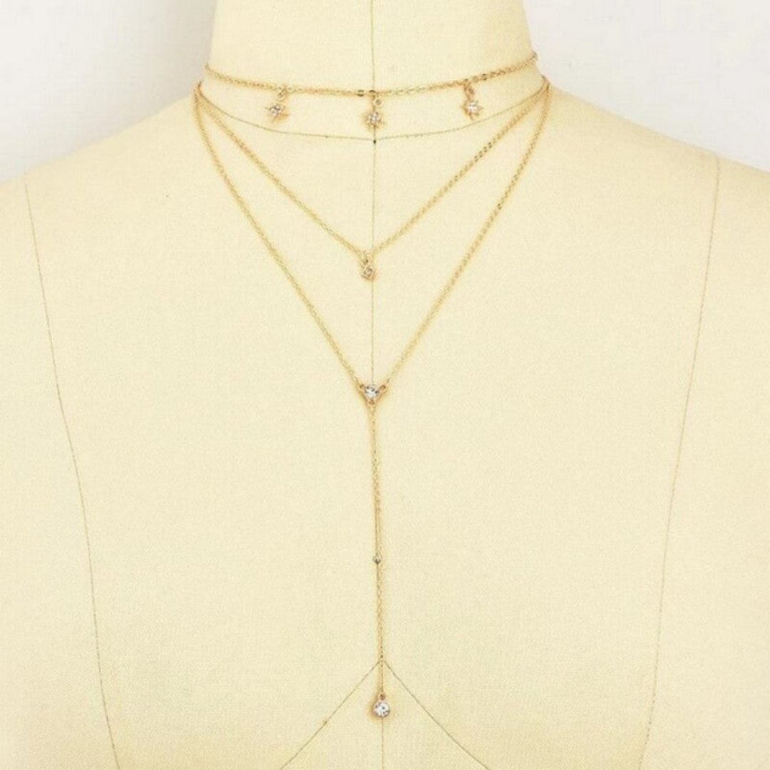 Stars Gold Necklaces