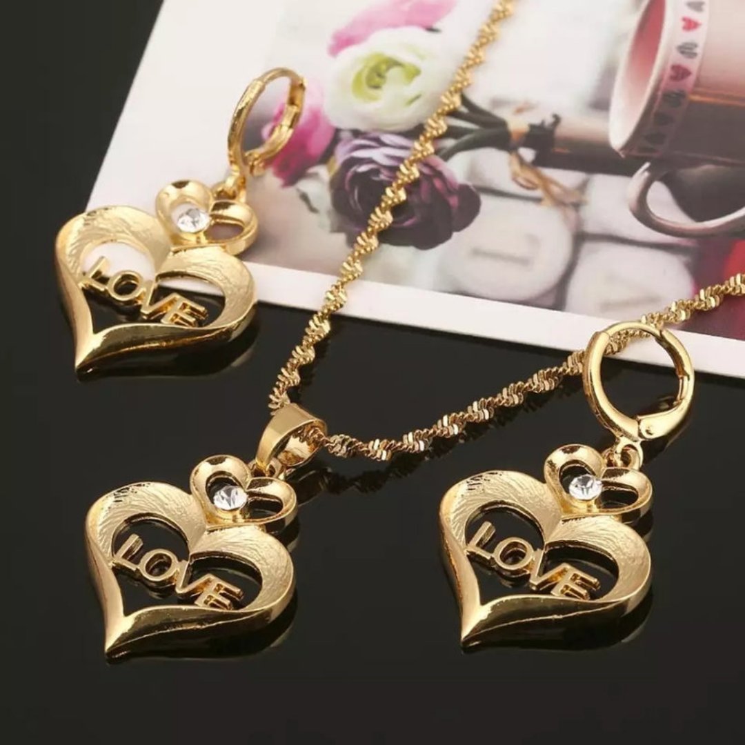 Trendy Love Heart Set