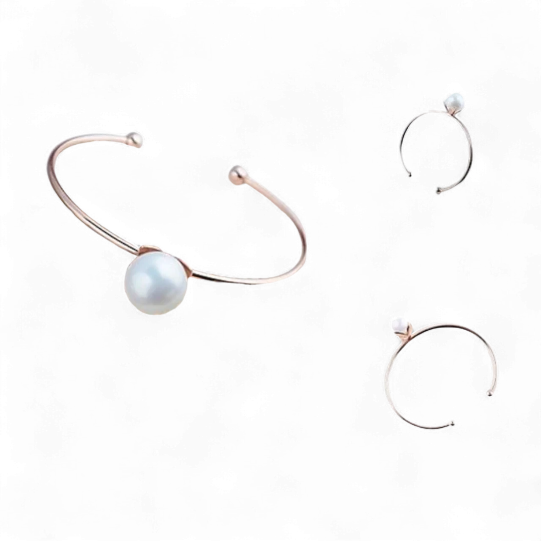 Elegant Big Pearl Bracelet