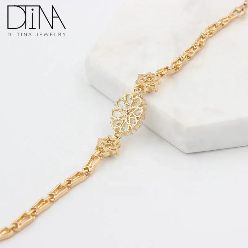 Fashion Flower Charm Bracelet New