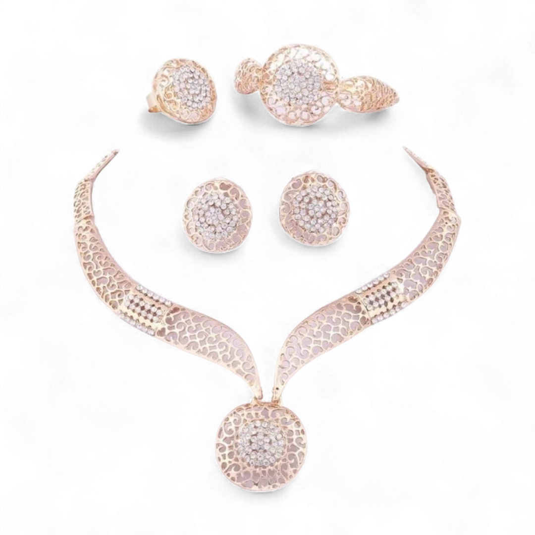 Amazing African Rhinestone Set