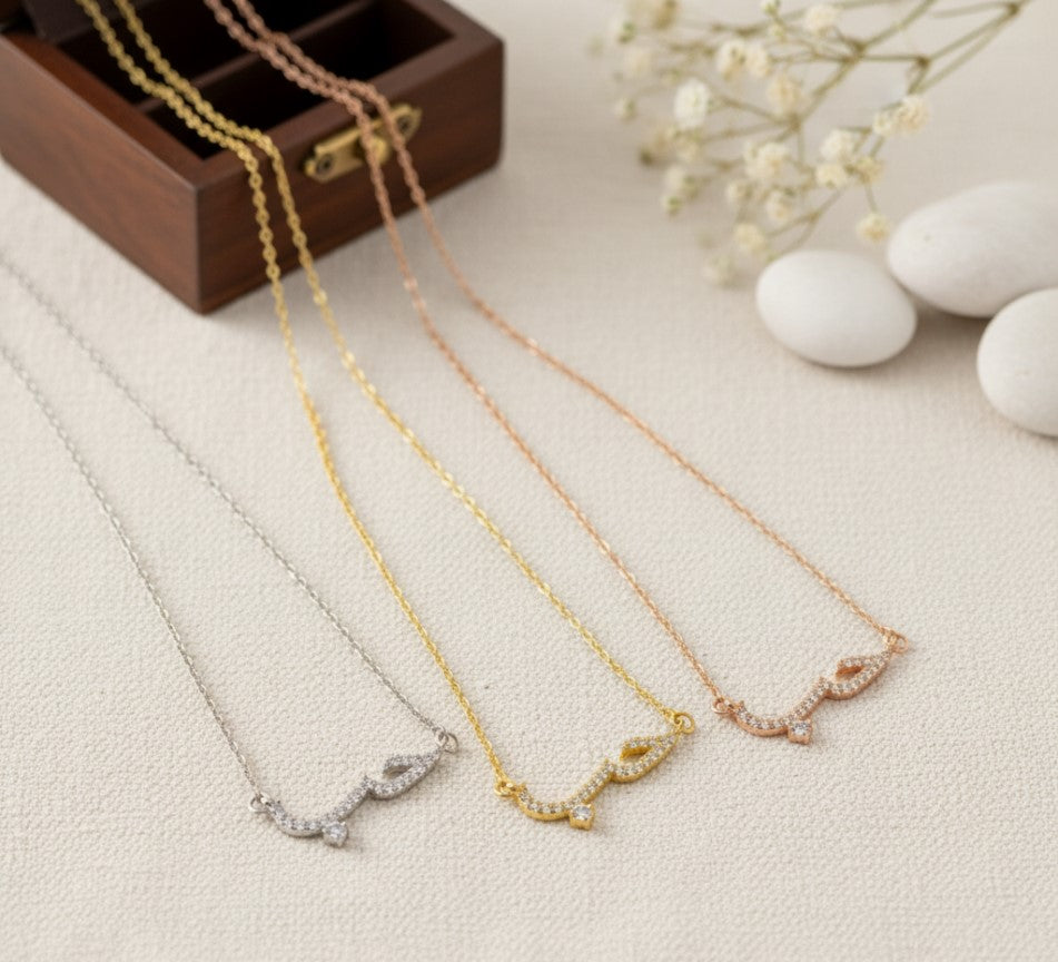 Arabic Love Stainless Steel Necklace