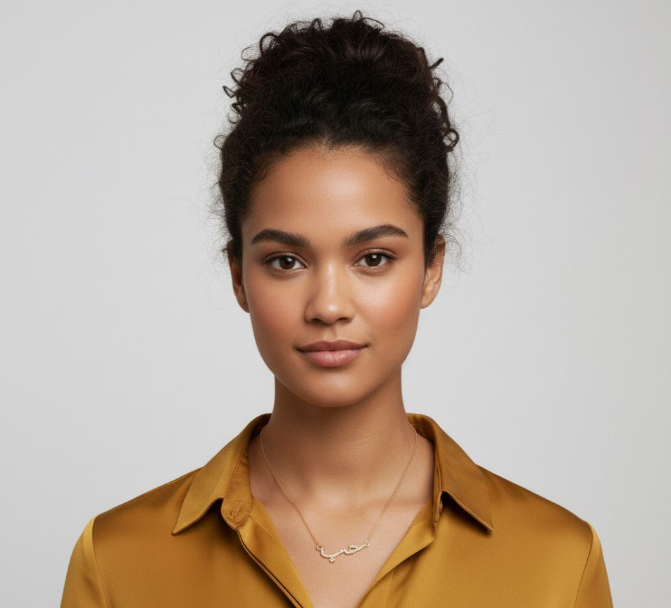 Arabic Love Stainless Steel Necklace