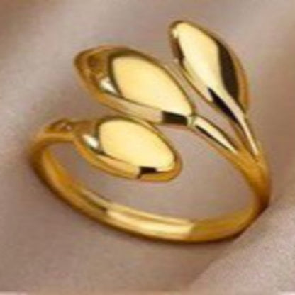 Attractive Gold Stainless Steel Rings – 9 Models