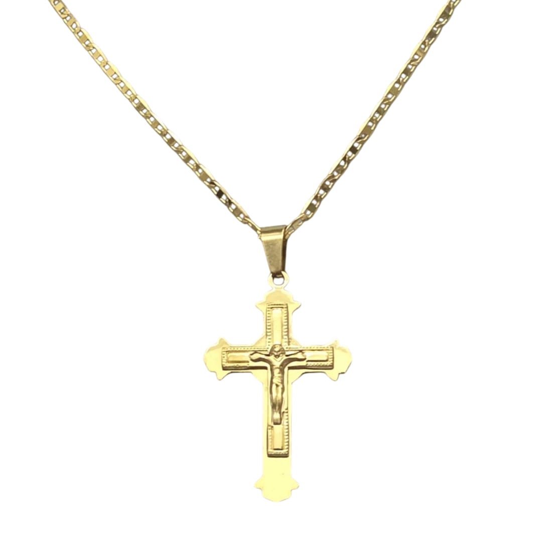 Delicate Cross Pendant Necklace