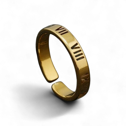 Roman Numeral Ring