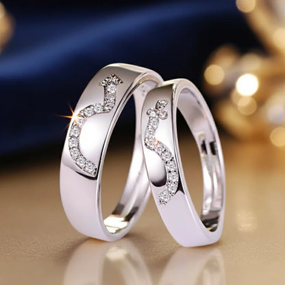 Romantic Lovers Couple Rings