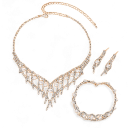 Studded Pearl Necklace