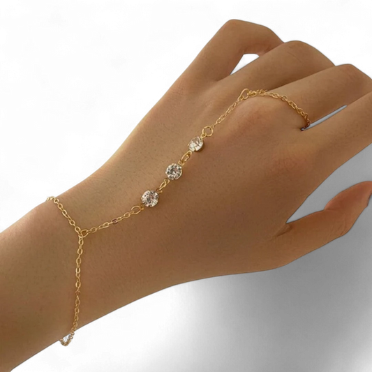 Ring Bracelet Chain - Model 1