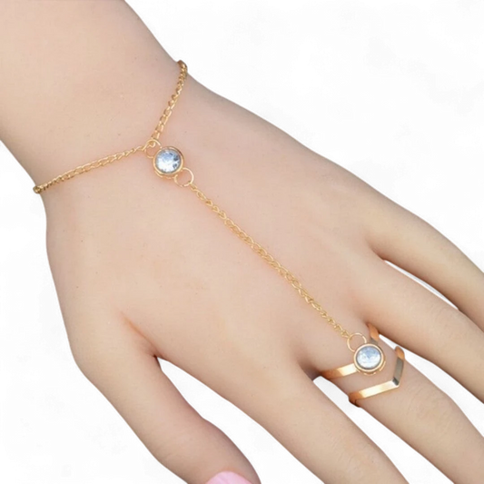 Ring Bracelet Chain - Model 2