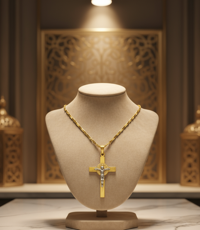 Faith Inspired Cross Necklace
