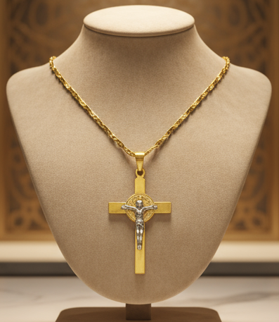 Faith Inspired Cross Necklace