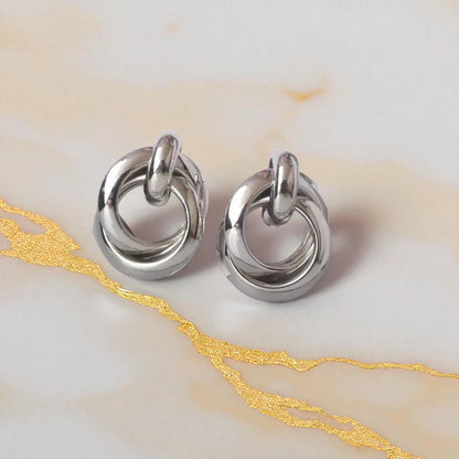 Bohemian Geometric Metal Earrings