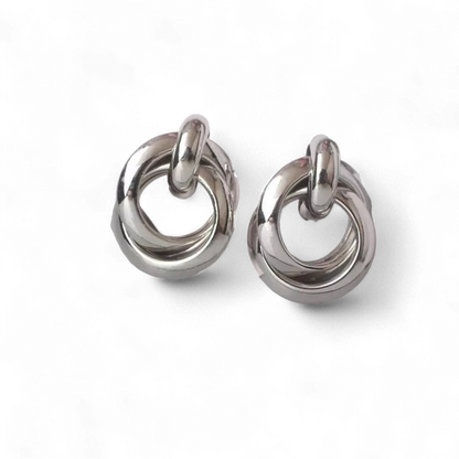 Bohemian Geometric Metal Earrings