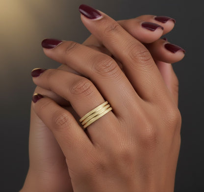 Classic Charm Rows Ring