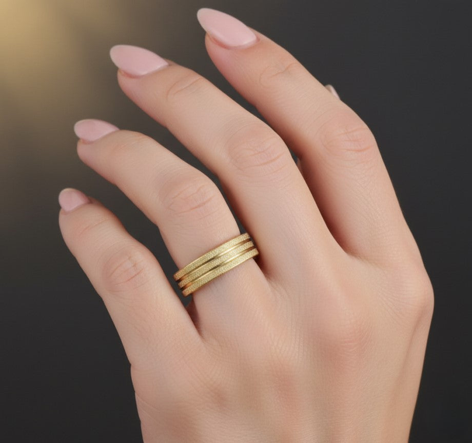 Classic Charm Rows Ring