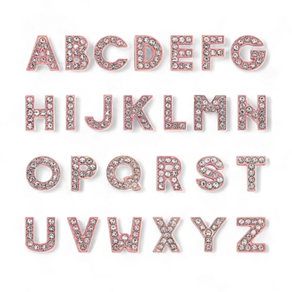 Rose Gold Letter Charm