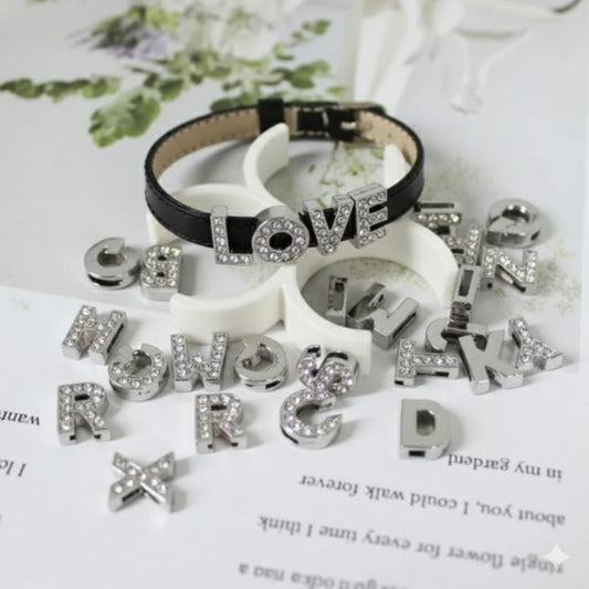 Charms Letters - Silver