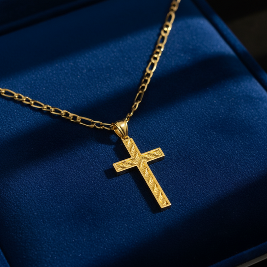 Classic Cross Necklace – 20 inch