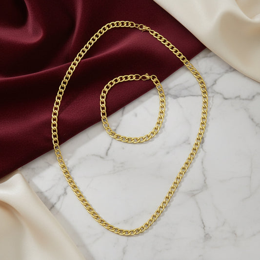Classic Gold Chain Set