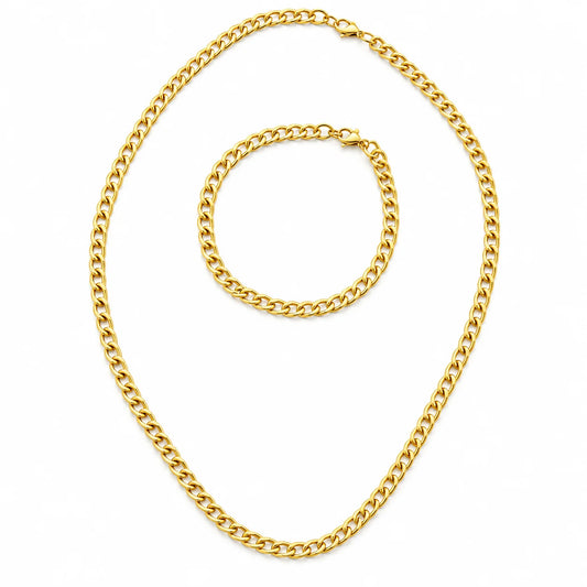 Classic Gold Chain Set