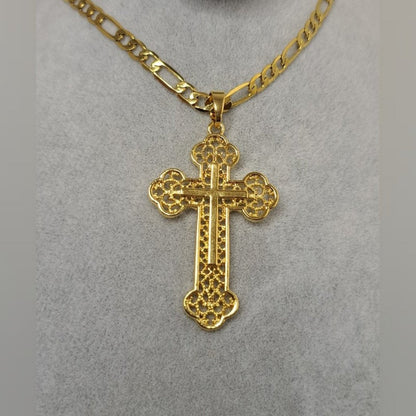 Cross African Necklace